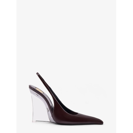 Miller 110 patent leather slingback décolleté