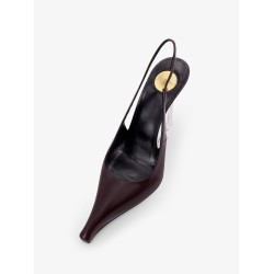 Miller 110 patent leather slingback décolleté