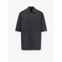 Convertible cotton shirt