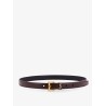Leather belt
