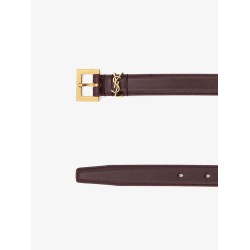 Leather belt