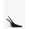 Miller 110 patent leather slingback décolleté