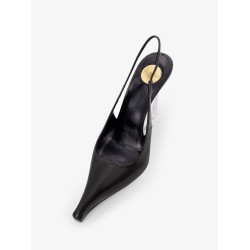 Miller 110 patent leather slingback décolleté