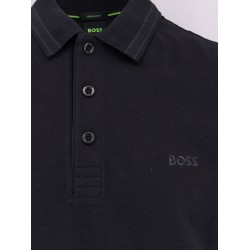 Paddy Better Boss cotton polo shirt with embroidered profiles