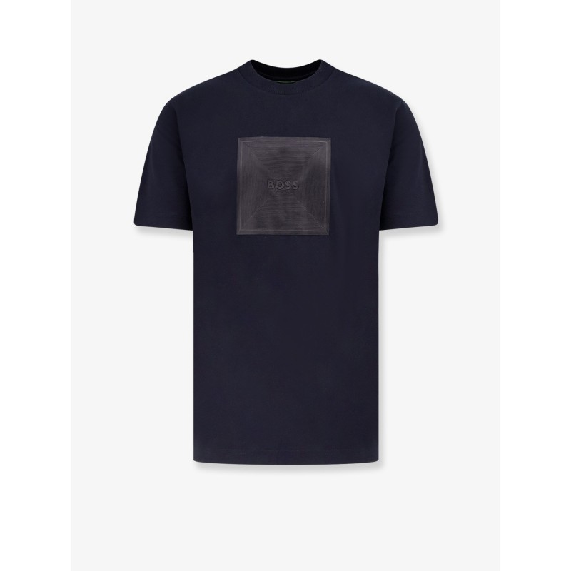 Cotton jersey t-shirt with print on the front
