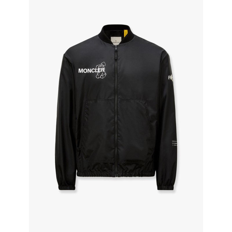 Ostria 7 moncler frgmt hiroshi fujiwara jacket with maxi print