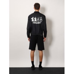 Ostria 7 moncler frgmt hiroshi fujiwara jacket with maxi print