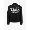 Ostria 7 moncler frgmt hiroshi fujiwara jacket with maxi print