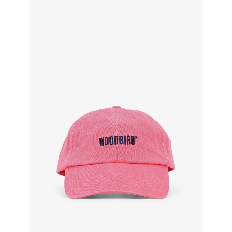 Cotton baseball hat with embroidered logo