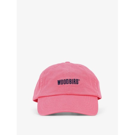 Cotton baseball hat with embroidered logo