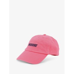 Cotton baseball hat with embroidered logo