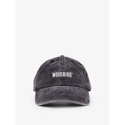 Cotton baseball hat with embroidered logo