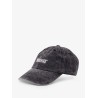 Cotton baseball hat with embroidered logo