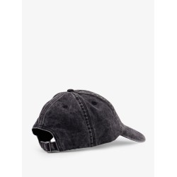 Cotton baseball hat with embroidered logo