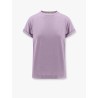 Sparkling cashmere and silk T-shirt