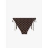 Bikini slip with Triomphe print