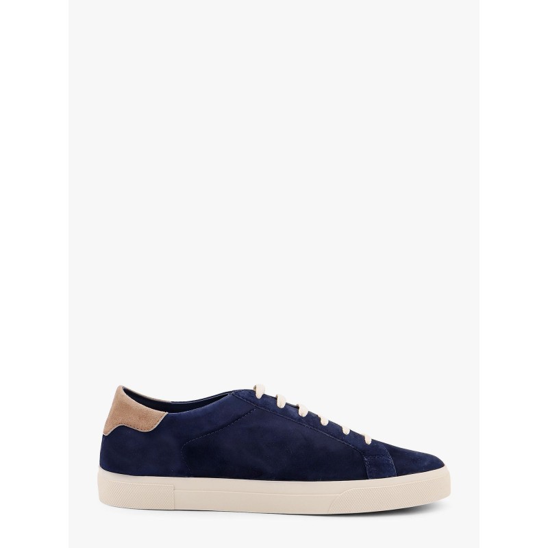 Suede low-top sneakers