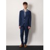Linen, wool and silk blazer