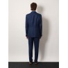 Linen, wool and silk blazer
