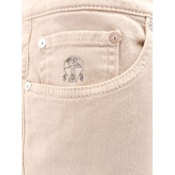 Traditional fit denim trousers