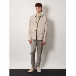 Italian Fit stretch cotton trousers