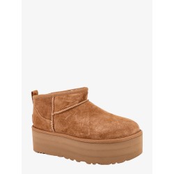Classic ultra mini platform suede ankle boots