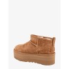 Classic ultra mini platform suede ankle boots
