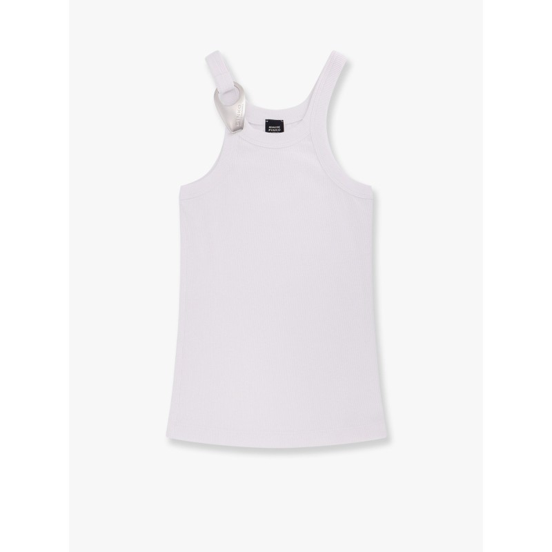 Stretch cotton Reimagine Pinko X Patrick McDowell tank top