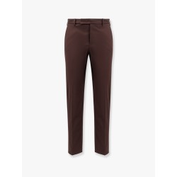 Edge stretch cotton trousers