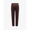 Edge stretch cotton trousers