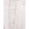Linen bermuda shorts