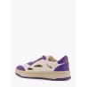 Low-top foam sneakers with lateral openwork