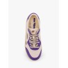Low-top foam sneakers with lateral openwork