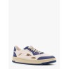 Low-top foam sneakers with lateral openwork