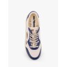 Low-top foam sneakers with lateral openwork