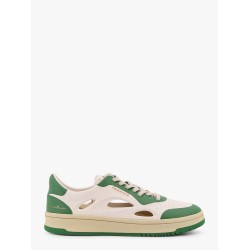 Low-top foam sneakers with lateral openwork