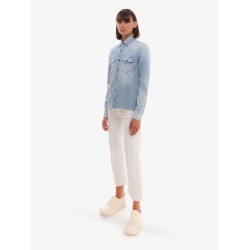 Ribcage straight ankle jeans