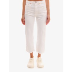 Ribcage straight ankle jeans