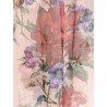 Silk skirt with iconic floral print