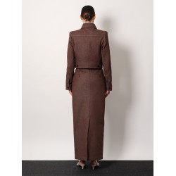 Carpa max mara sfilata crop fit  blazer