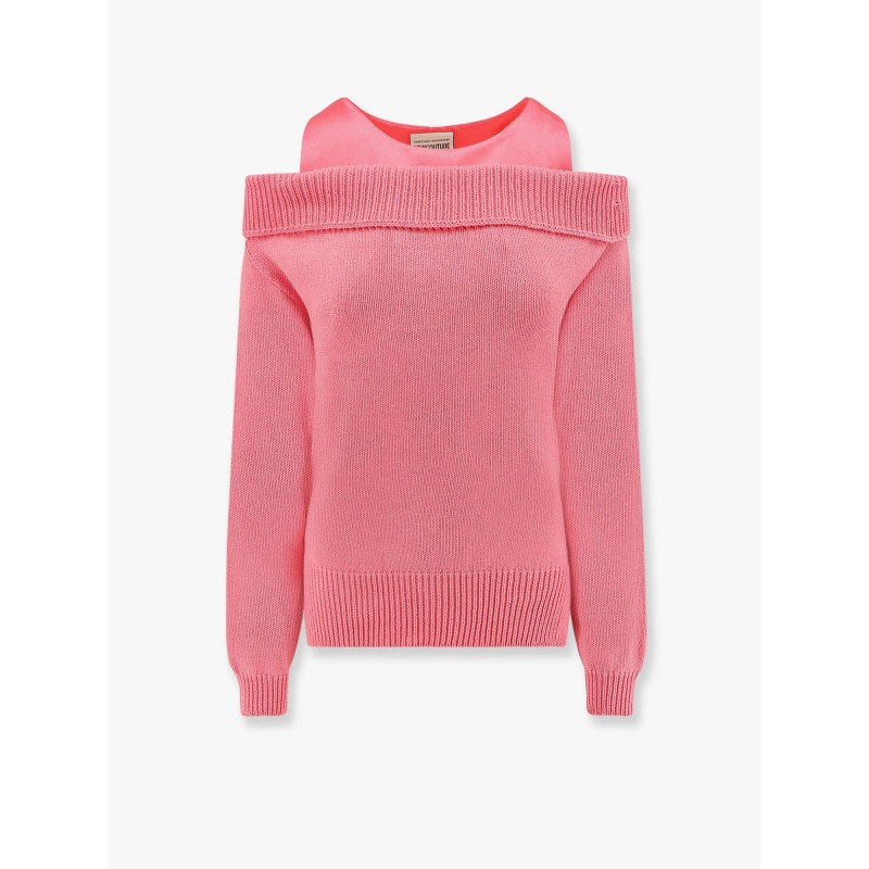Ribbed cotton sweater