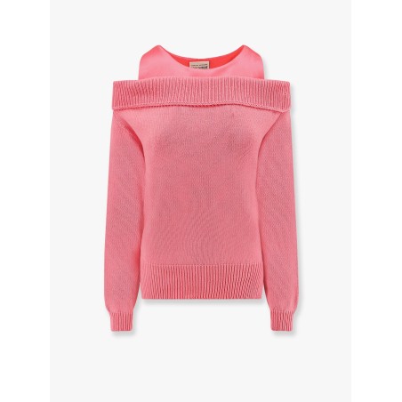 Ribbed cotton sweater