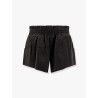 Modal shorts with rhinestones detail
