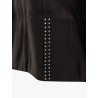 Modal shorts with rhinestones detail