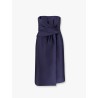 Mikado décolleté  dress