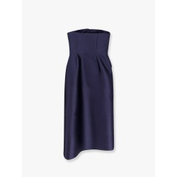 Mikado décolleté  dress