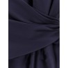 Mikado décolleté  dress