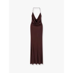 Red carpet jersey dress