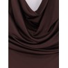 Red carpet jersey dress