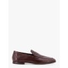 Deconstructed leather loafer